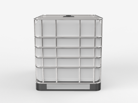 IBC Water Tank Container 3D Модель