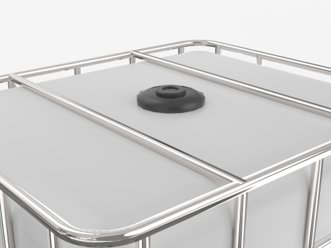 IBC Water Tank Container 3D Модель