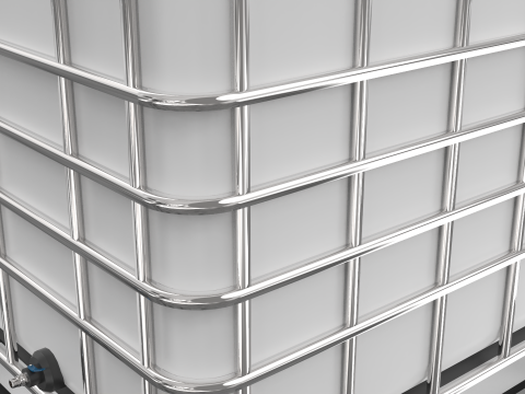 IBC Water Tank Container 3D Модель