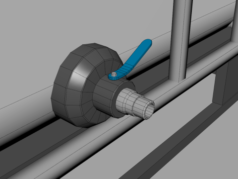 IBC Water Tank Container 3D Модель