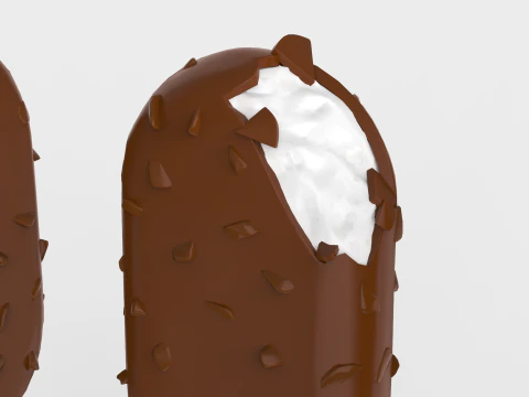 Ice Cream Bar 3D Model