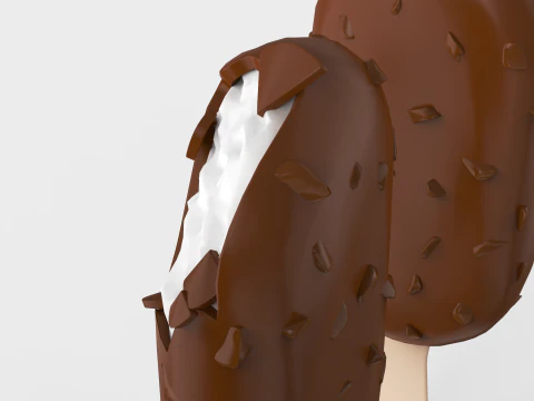 Ice Cream Bar 3D Model