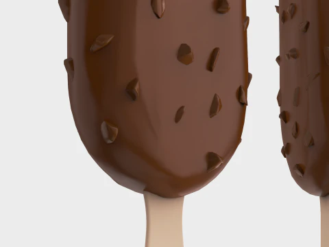 Ice Cream Bar 3D Model