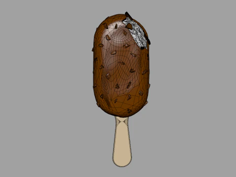 Ice Cream Bar 3D Model