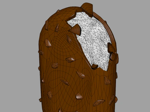 Ice Cream Bar 3D Model