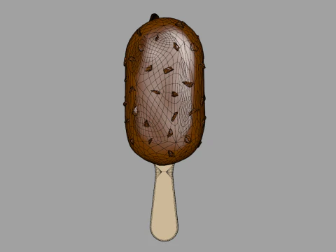 Ice Cream Bar 3D Model
