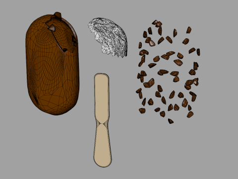 Ice Cream Bar 3Dモデル
