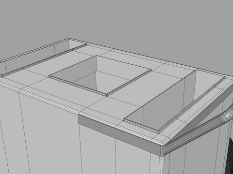 Ice Cream Popsicle Cart Modello 3D