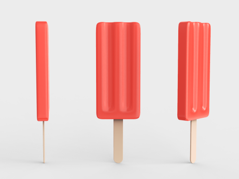 Ice Pop 3D Модель