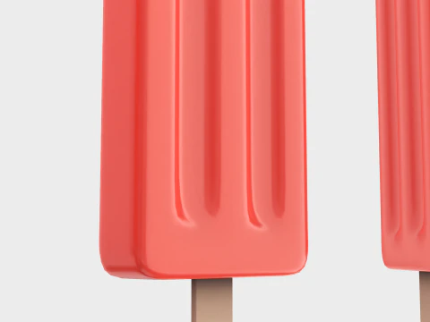 Ice Pop 3D Model