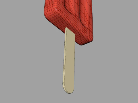 Ice Pop 3D Model