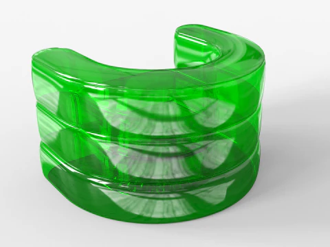 Inflatable Cooler Sofa 3D Model