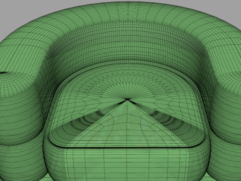 Inflatable Cooler Sofa 3D 模型