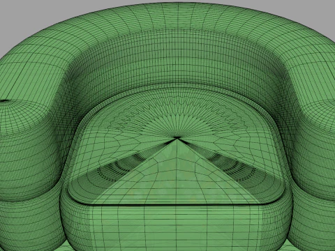 Inflatable Cooler Sofa 3D Model