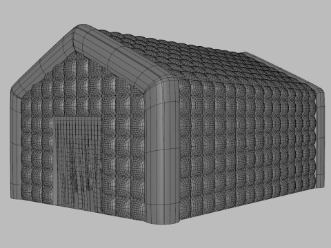 Inflatable Nightclub Tent 1 3D Модель