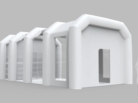 Şişme Boya Kabini 3D Model