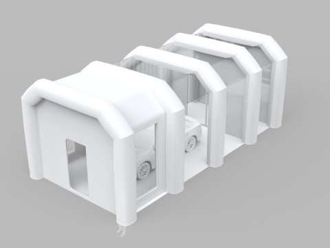 Inflatable Paint Booth 3D 모델