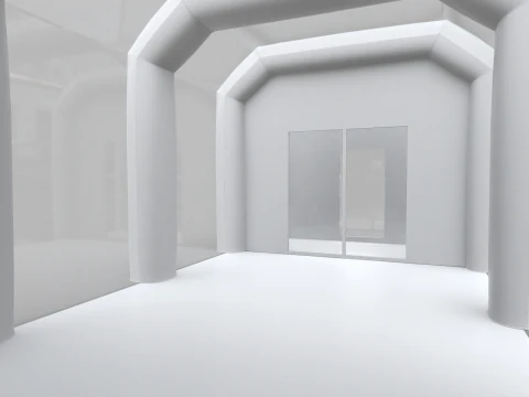 Inflatable Paint Booth 3D Model