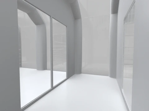 Inflatable Paint Booth 3D Model