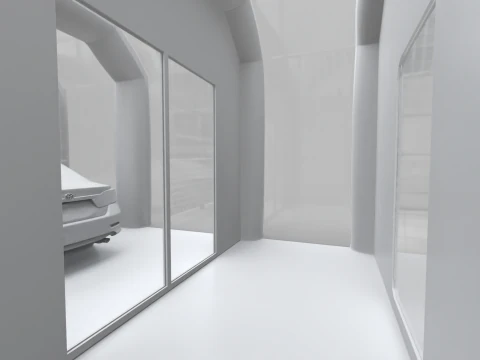 Inflatable Paint Booth 3D Model