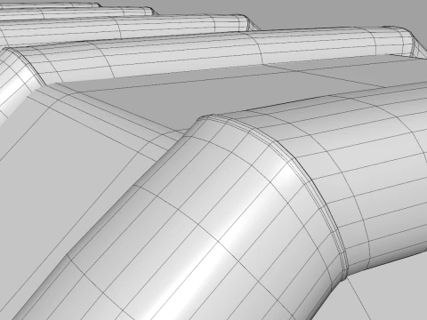 Inflatable Paint Booth 3D Model