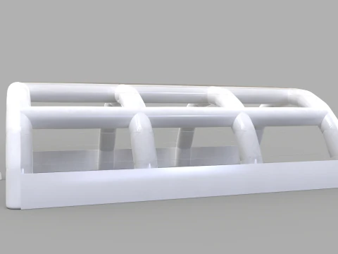 Inflatable Tent - Exhibition Hall 3D Model
