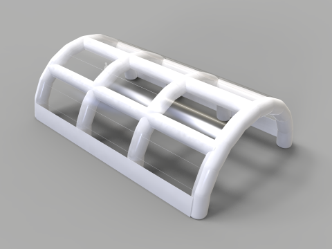 Inflatable Tent - Exhibition Hall 3D 模型
