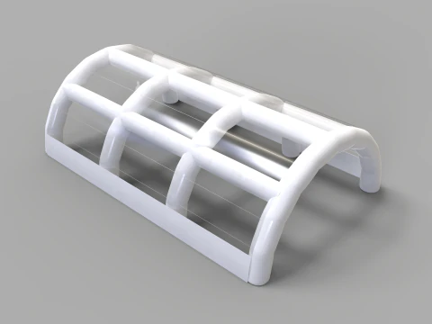 Inflatable Tent - Exhibition Hall 3D Model