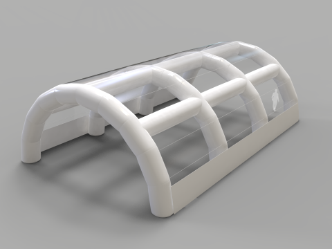 Inflatable Tent - Exhibition Hall 3D 模型