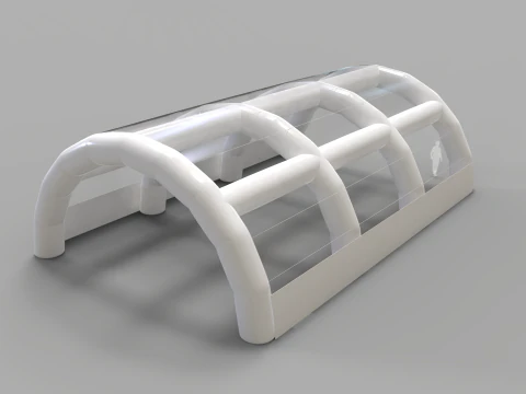 Inflatable Tent - Exhibition Hall 3D Model