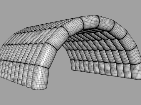Inflatable Tunnel 3Dモデル