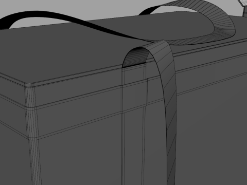 Insulated Reusable Grocery Thermal Bag Model 3D