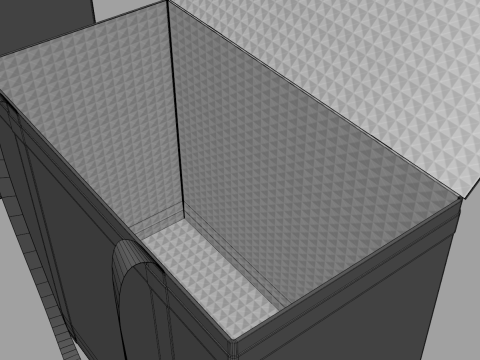 Insulated Reusable Grocery Thermal Bag Model 3D