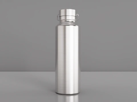 断熱ステンレスウォーターボトル 750ml 3Dモデル