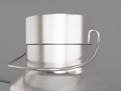 Insulated Stainless Steel Water Bottle 750ml 3D Model