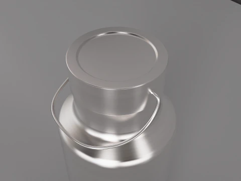 Insulated Stainless Steel Water Bottle 750ml 3D Model