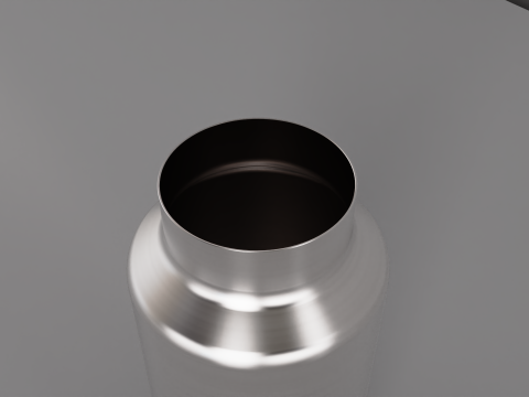 Insulated Stainless Steel Water Bottle 750ml 3D Model