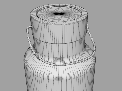 Insulated Stainless Steel Water Bottle 750ml 3D Model