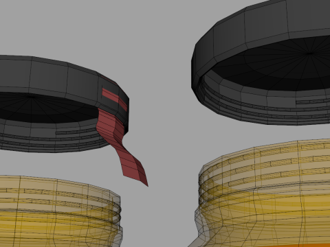 Jam Jars 3D Model