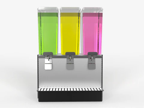 Juice Dispenser 3D Model