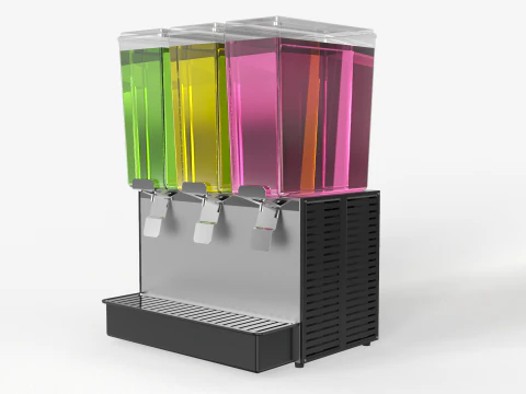 Juice Dispenser 3D Model
