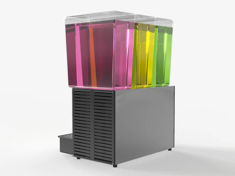 Juice Dispenser 3D Model