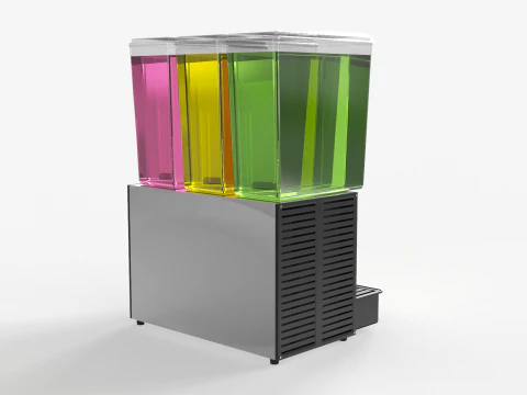 Juice Dispenser 3D Model