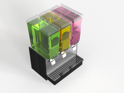 Juice Dispenser Model 3D