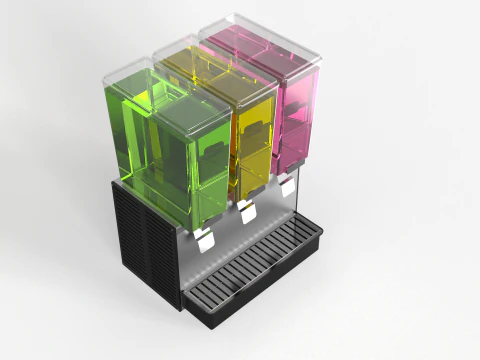Juice Dispenser 3D Model