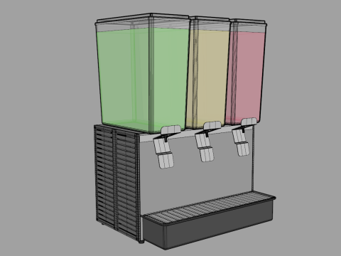 Juice Dispenser Model 3D