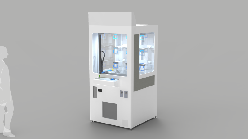Key Master Machine Model 3D .c4d .max .obj .3ds .fbx .stl .blend