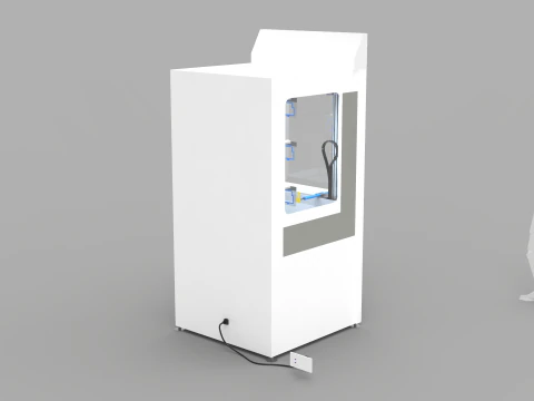 Macchina principale delle chiavi Modello 3D