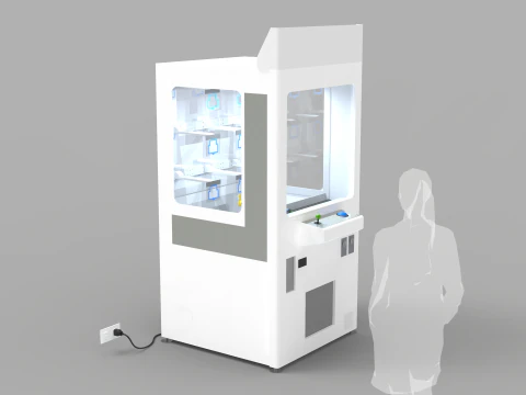 Macchina principale delle chiavi Modello 3D