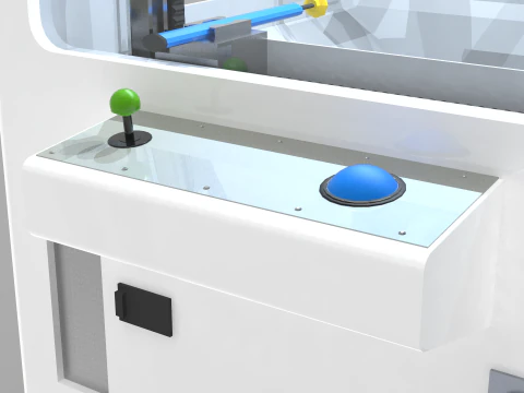 Macchina principale delle chiavi Modello 3D